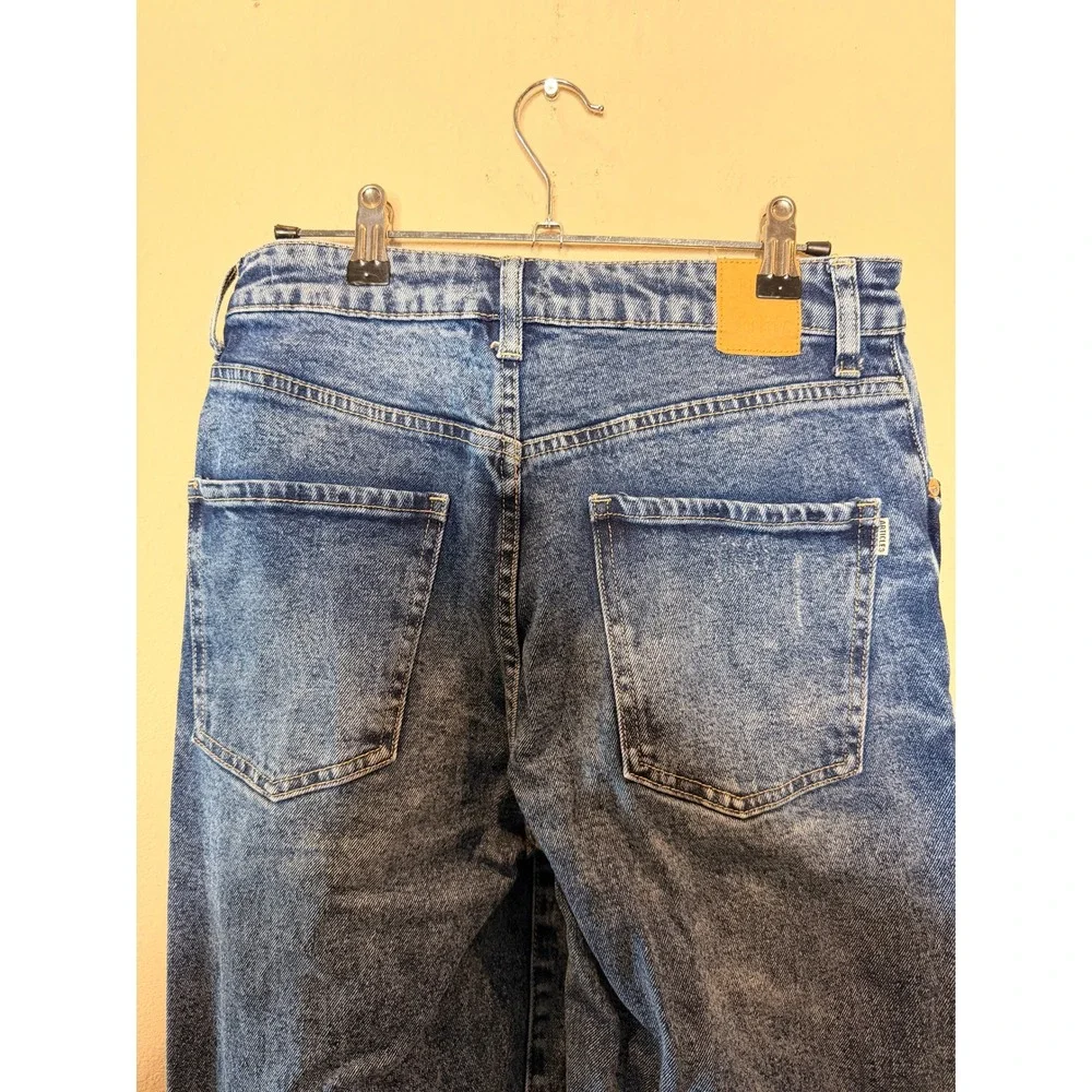Articles of Society The Smith Jeans Womens 4/27 Blue High Rise Relaxed Deep Lake